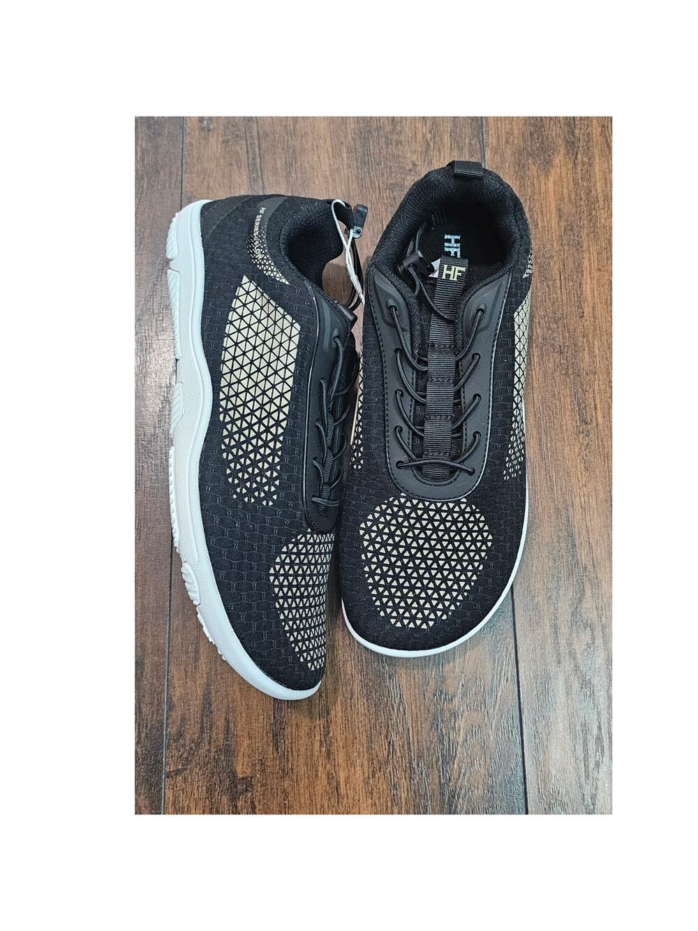 Hike Footwear Flow Barefoot Shoes Size 9/9.5 Women 7/7.5 Men Black Tan New